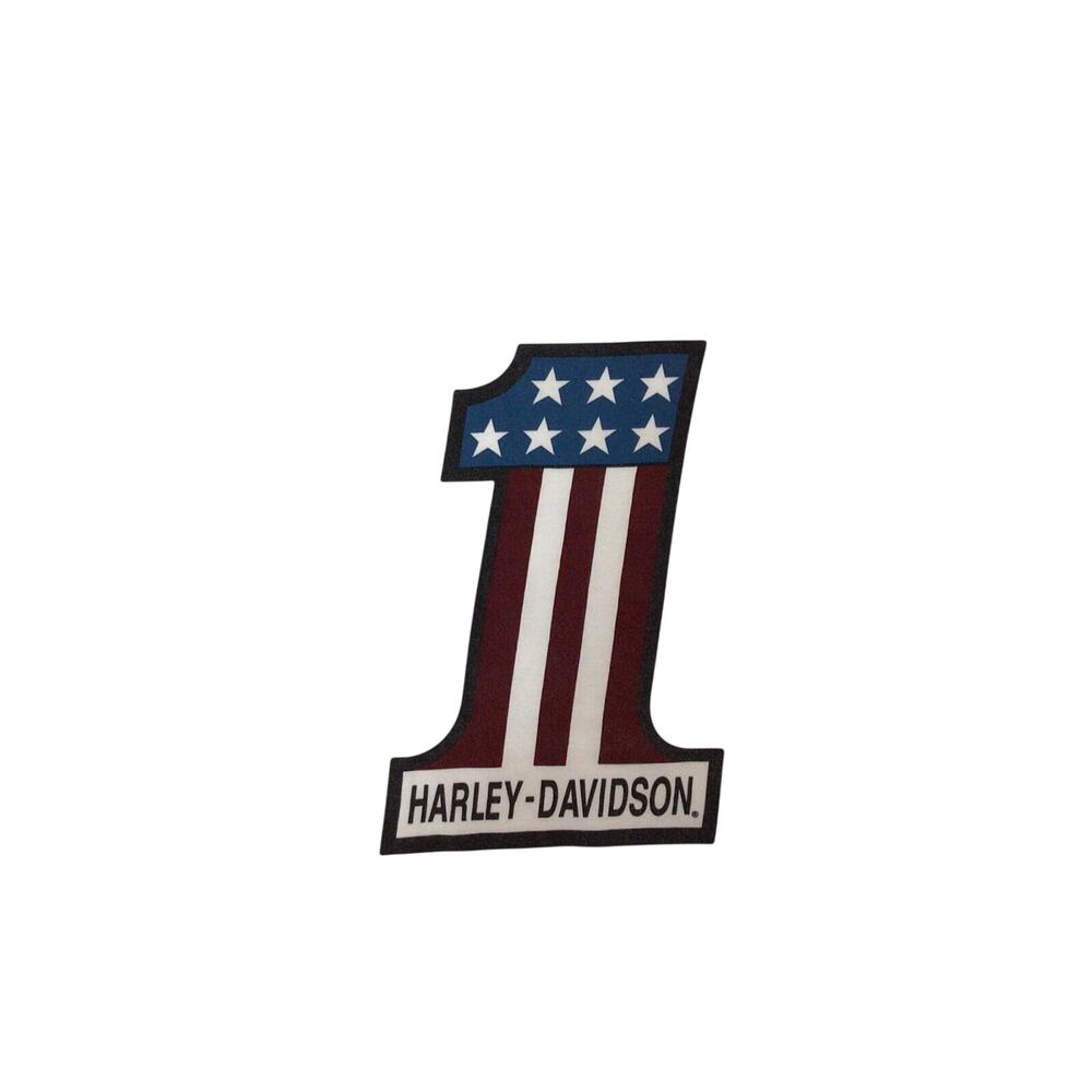 Harley Davidson Women's USA 1 Short Sleeve T shirt White L